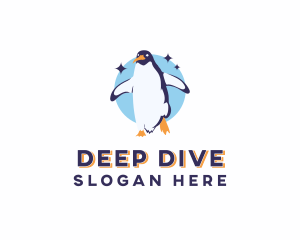 Wildlife Penguin Reserve logo design