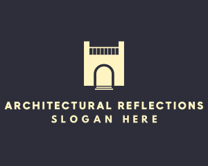 Building Architectural House logo design