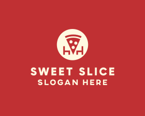 Pizza Slice Restaurant logo design