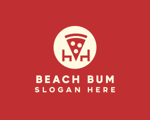 Pizza Slice Restaurant logo design