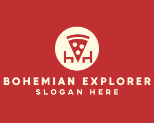 Pizza Slice Restaurant logo design