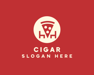 Pizza Slice Restaurant logo design