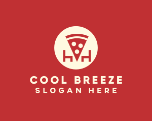 Pizza Slice Restaurant logo design