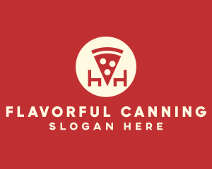 Pizza Slice Restaurant logo design