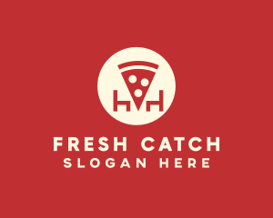 Pizza Slice Restaurant logo design