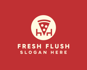 Pizza Slice Restaurant logo design