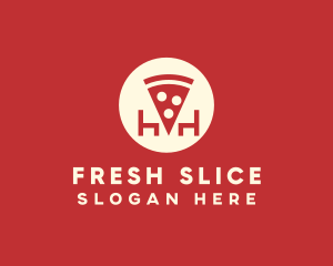 Pizza Slice Restaurant logo design