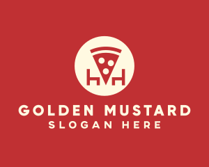 Pizza Slice Restaurant logo design