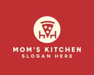 Pizza Slice Restaurant logo design