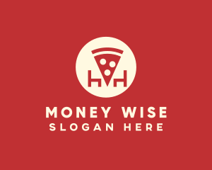 Pizza Slice Restaurant logo design