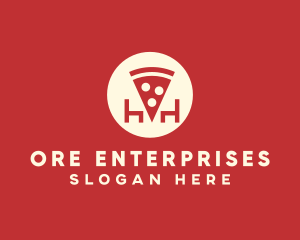 Pizza Slice Restaurant logo design