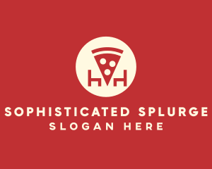 Pizza Slice Restaurant logo design