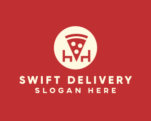 Pizza Slice Restaurant logo design