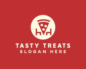 Pizza Slice Restaurant logo design