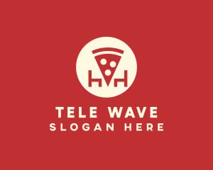 Pizza Slice Restaurant logo design