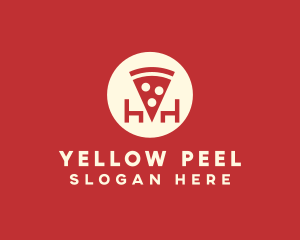 Pizza Slice Pizzeria logo design