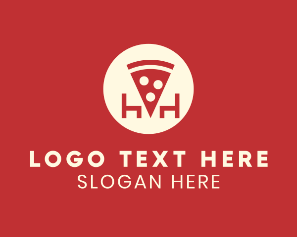 Pizza logo example 2