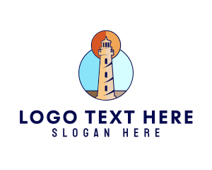 Ocean Coast Lighthouse logo