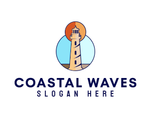 Ocean Coast Lighthouse logo