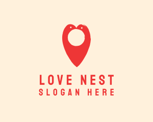 Lovely Dove Couple logo design