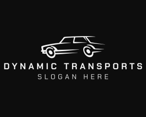 Auto Transport Car logo design