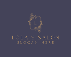 Floral Beauty Salon logo design