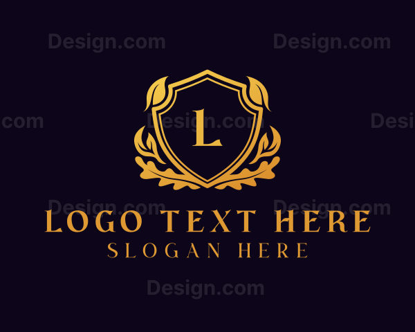 Natural Landscaping Royal Shield Logo