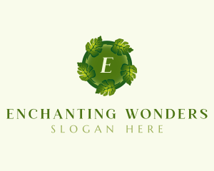 Environmental Nature Leaf logo design