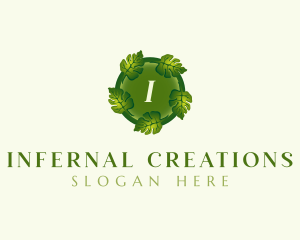 Environmental Nature Leaf logo design