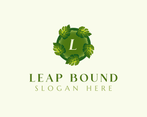 Environmental Nature Leaf logo design