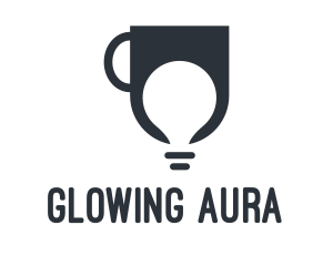 Mug Idea Bulb logo design