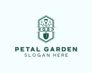 Flower Shovel Landscaping logo design