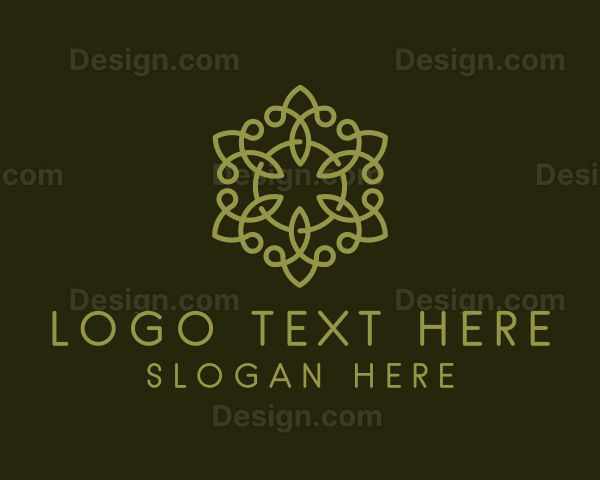 Luxury Floral Pattern Logo