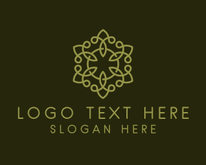 Luxury Floral Pattern logo