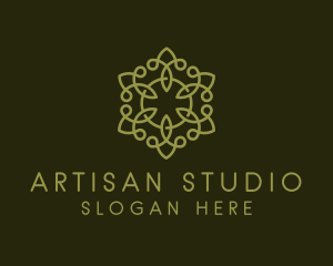 Luxury Floral Pattern logo design