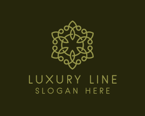 Luxury Floral Pattern logo design