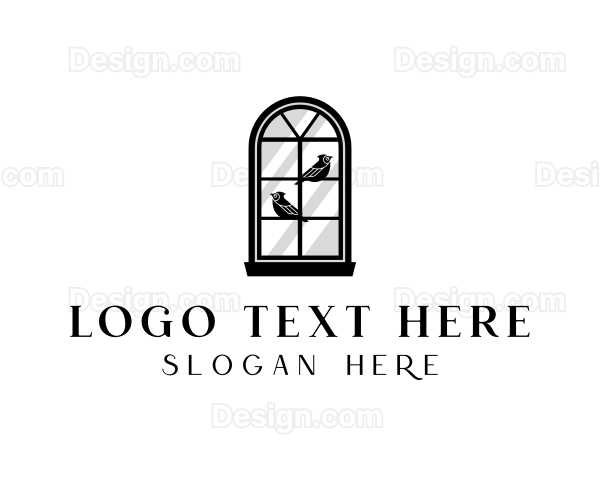 Window Pane Design Logo