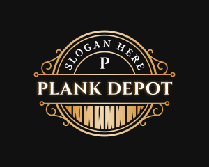 Wood Plank Brewery logo design