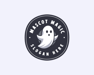 Scary Ghost Spirit logo design