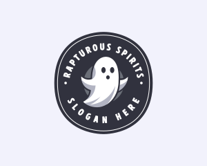 Scary Ghost Spirit logo design