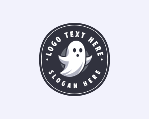 Spirit - Scary Ghost Spirit logo design