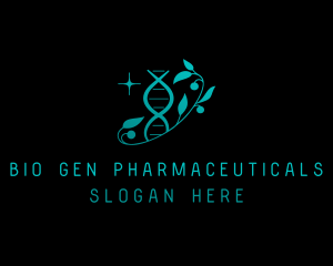 Biotech DNA Plant logo design