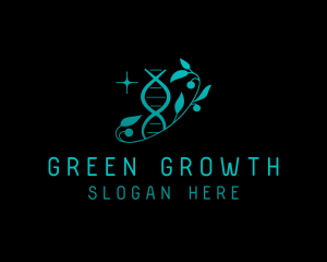 Biotech DNA Plant logo design