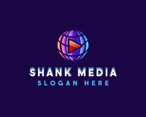 Globe Media Player logo design