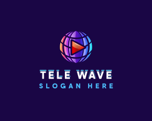 Globe Media Player logo design