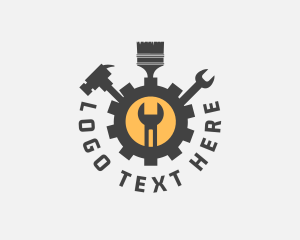 Mechanic Tools Cog logo