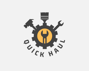 Mechanic Tools Cog logo design