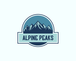 Mountain Peak Trekking  logo design