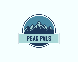 Mountain Peak Trekking  logo design