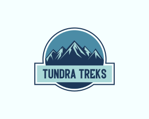 Mountain Peak Trekking  logo design